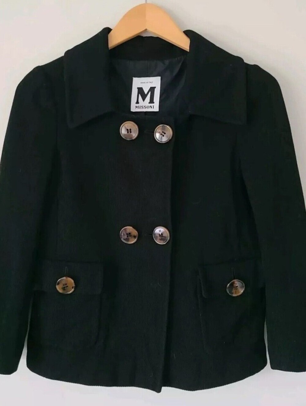 Missoni Double-breasted - blazer US 4 Made In Italy 42R